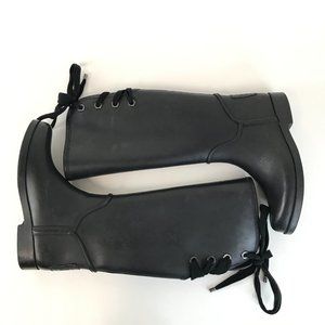 coach tristee rain boots size 9